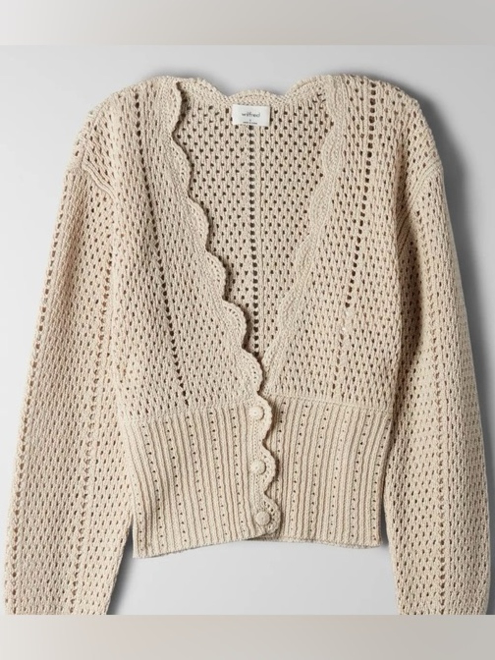 Wilfred Caraway Cardigan in Cairo Tan